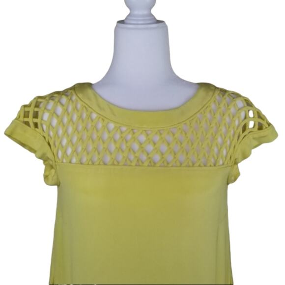 MARC by MARC JACOBS silk lattice blouse - Picture 4 of 7